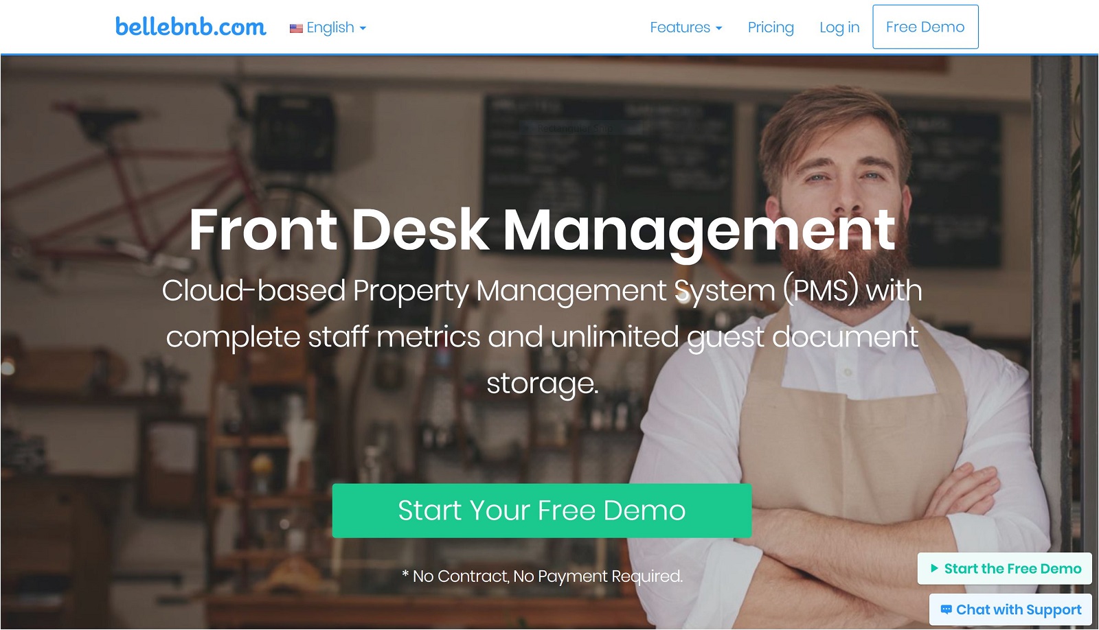 Bellebnb.com Hotel FrontDesk Management Software
