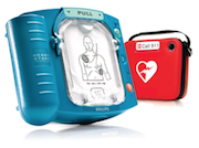 Philips Healthcare Philips HeartStart OnSite HS1, Heart Start M5066A Automated External Defibrillator : Philips HeartStart OnSite HS1, Heart Start M5066A Automated External Defibrillator, The Philips HeartStart OnSite (HS1) is designed to be lightweight and easy to use. For the ordinary person in the extraordinary moment.