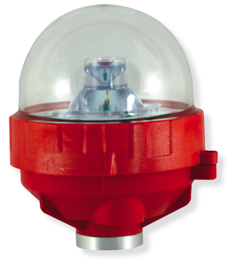 OkSolar.com Low Intensity Obstruction Light Single