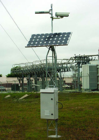 IQMilitary.com Solar Powered Airport Video Surveillance