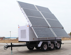 IQMilitary.com Skid Mounted Solar Power Generators : Skid Mounted Solar Power Generators, Military Solar Trailer for War Zone, Military War Zone Solar Trailer for Refugees Camp