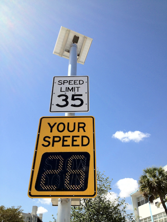 IQTraffiControl.com Solar Powered Speed Signs