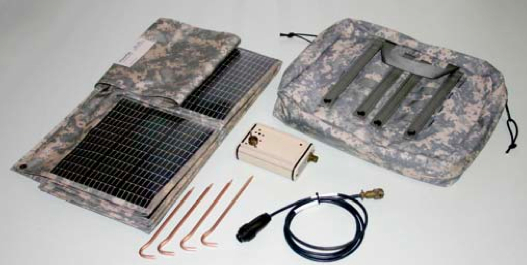 OkSolar.com MD57 Military Foldable Solar Panel Solar Battery Charging Kit, Single Unit Charger