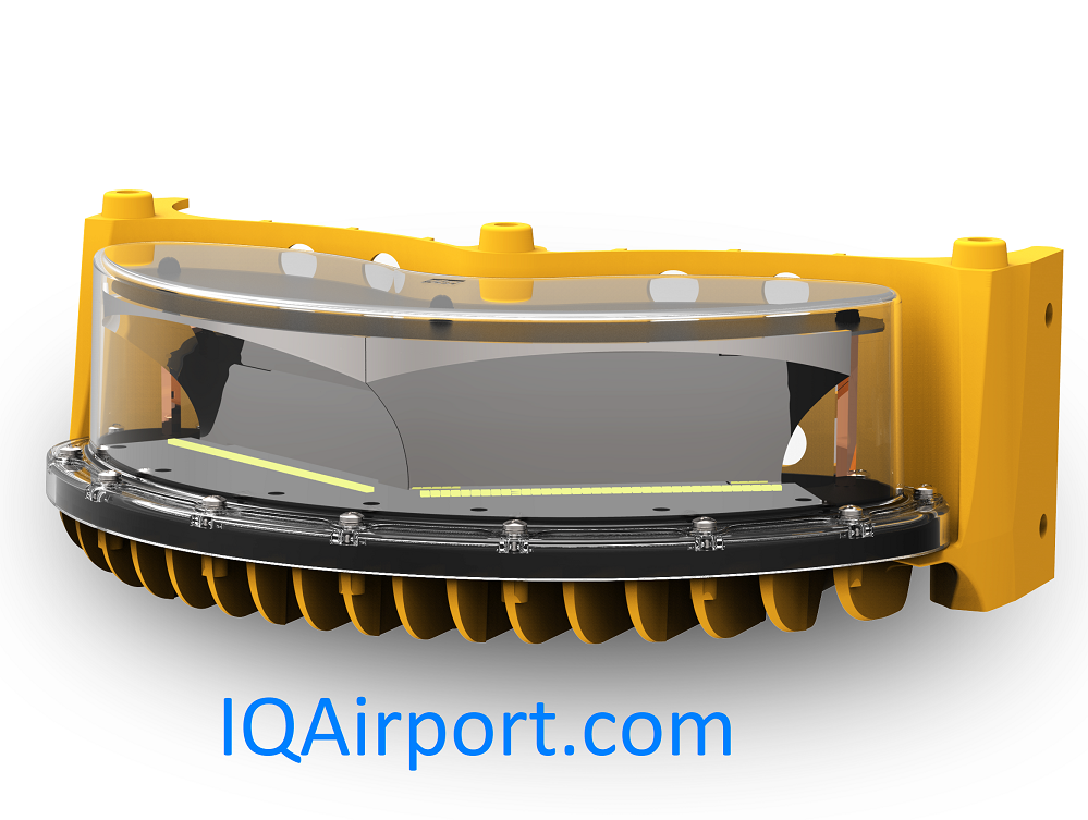 IQAirport.com High Intensity Obstruction Light 1 Layer FAA or ICAO 120VAC, 230VAC, 48DC