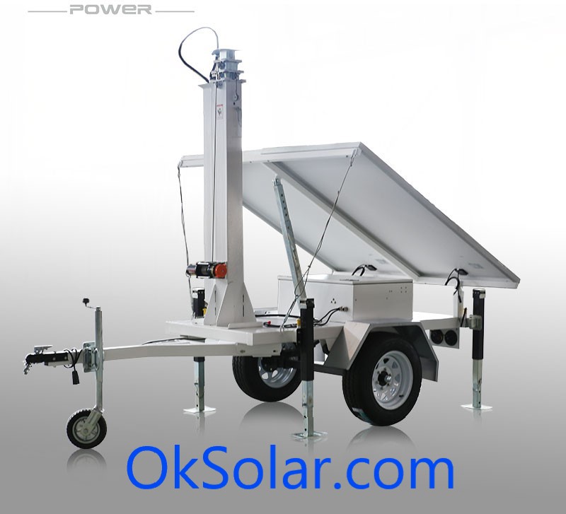 OkSolar.com Solar Trailer